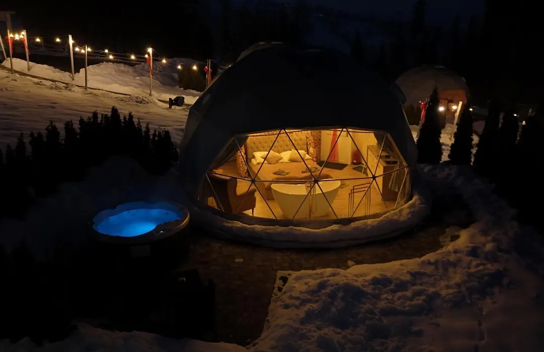 Mountain Glamp Zakopane - Jacuzzi - Widok Na Gory-1