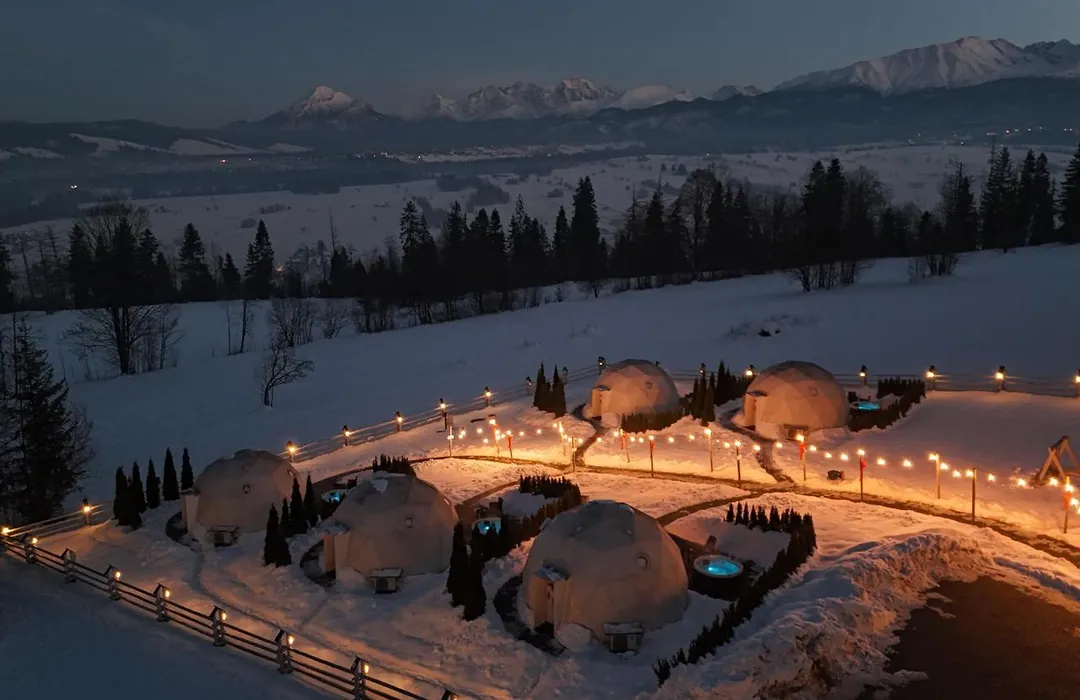 Mountain Glamp Zakopane - Jacuzzi - Widok na Góry-1