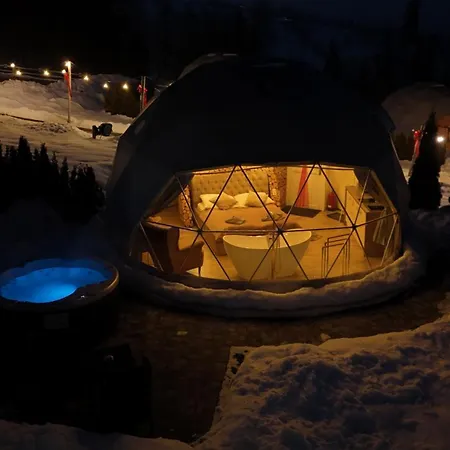 Mountain Glamp Zakopane - Jacuzzi - Widok na Góry-3
